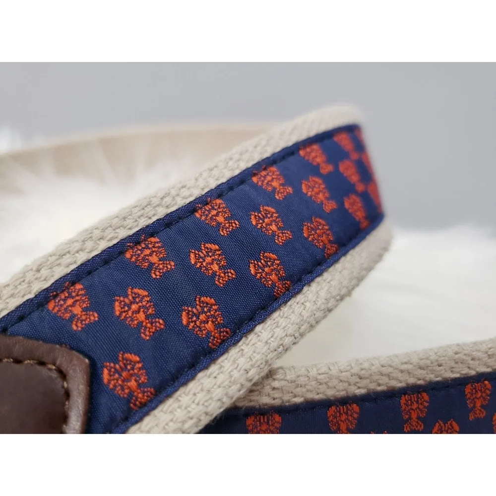 NEW Lobster Men's Canvas Belt Size 36 fisherman‎ preppy nautical gorpcore Maine